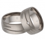 Palladium wedding ring Nr. 10-00919/090